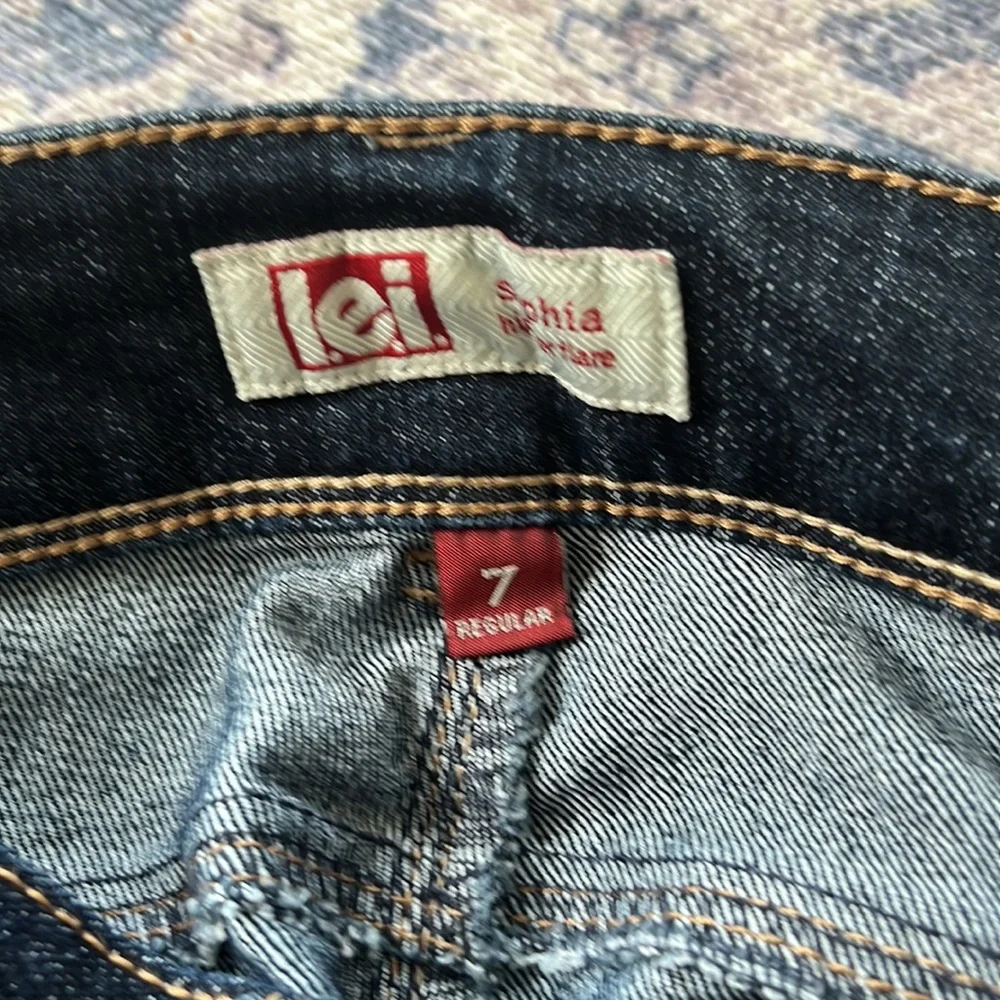 LEI Jeans juniors size 7 regular. - Picture 4 of 4